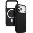 Кожаный чехол MELKCO Leather Cover MagSafe для iPhone 17 Pro - Black (389170B)