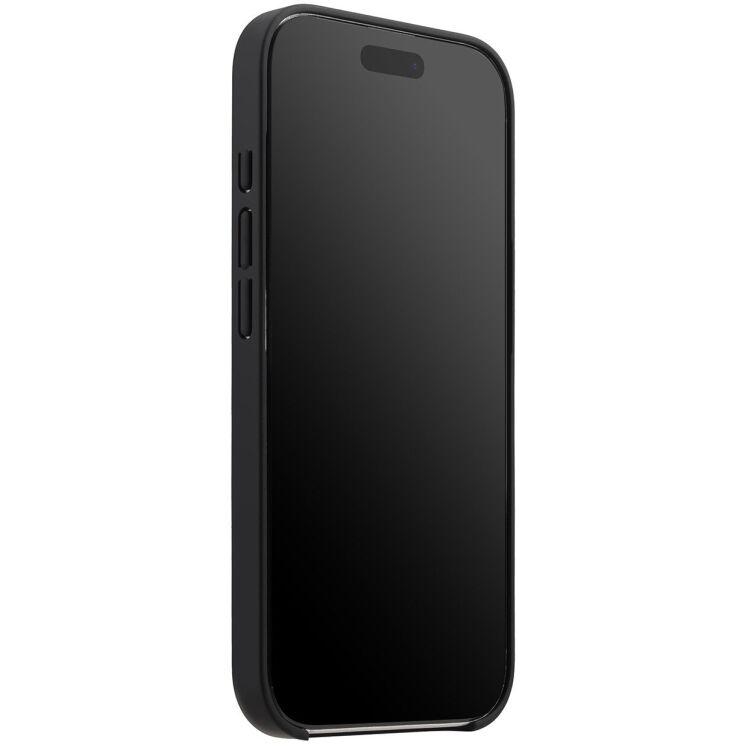 Кожаный чехол MELKCO Leather Cover MagSafe для iPhone 17 Pro - Black: фото 2 из 20