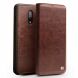 Шкіряний чохол QIALINO Classic Case для OnePlus 7 - Brown (223549Z). Фото 1 з 5