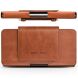 Кожаный чехол QIALINO Leather Case для смартфонов диагональю до 6.9 дюймов - Brown (981153Z). Фото 1 из 8