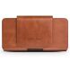 Кожаный чехол QIALINO Leather Case для смартфонов диагональю до 6.9 дюймов - Brown (981153Z). Фото 2 из 8
