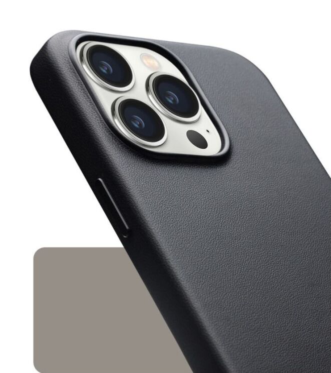 Защитный чехол QIALINO Classic Cover (with MagSafe Support) для Apple iPhone 16 Pro - Grey: фото 12 из 12