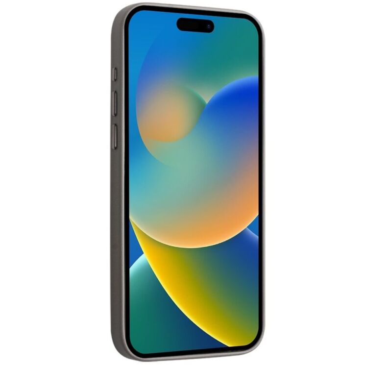 Защитный чехол QIALINO Classic Cover (with MagSafe Support) для Apple iPhone 16 Pro - Grey: фото 3 из 12