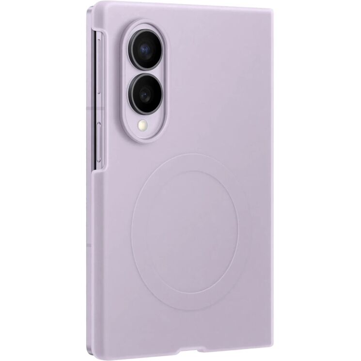 Оригінальний чохол Silicone Magnet Case для Samsung Galaxy Fold 8 (EF-EF971CVEGUA) - Violet: фото 3 з 5