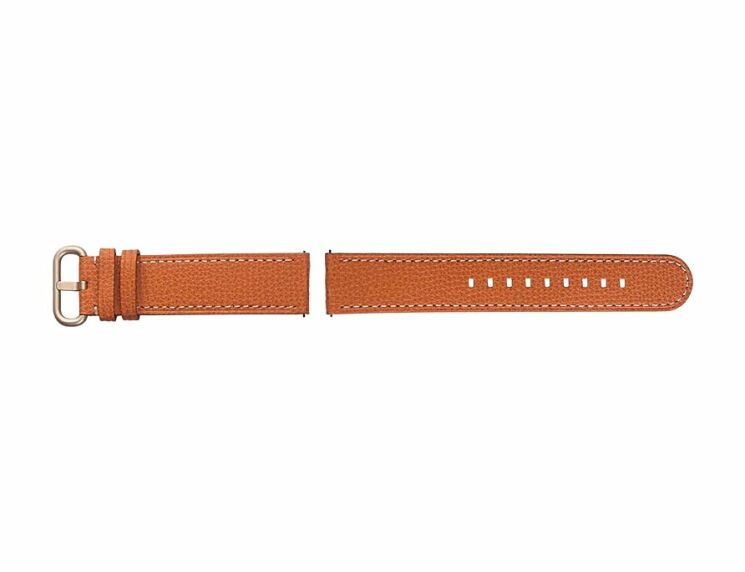Оригинальный ремешок Essence для Samsung Watch Active / Active 2 40mm / Active 2 44mm (GP-TYR820BRBFW) - Tan: фото 1 из 2