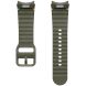 Оригинальный ремешок Sport Band (S/M) для Samsung Galaxy Watch 4 / 4 Classic / 5 / 5 Pro / 6 / 6 Classic / 7 / FE (ET-SNL30SKEGEU) - Green (358106K). Фото 3 из 3