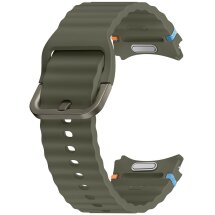 Оригинальный ремешок Sport Band (S/M) для Samsung Galaxy Watch 4 / 4 Classic / 5 / 5 Pro / 6 / 6 Classic / 7 / FE (ET-SNL30SKEGEU) - Green: фото 1 из 3