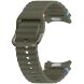 Оригинальный ремешок Sport Band (S/M) для Samsung Galaxy Watch 4 / 4 Classic / 5 / 5 Pro / 6 / 6 Classic / 7 / FE (ET-SNL30SKEGEU) - Green (358106K). Фото 1 из 3