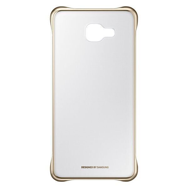 Пластиковая накладка Clear Cover для Samsung Galaxy A7 (2016) EF-QA710CFEGRU - Gold (312406F) Пластиковая накладка Clear Cover для Samsung Galaxy A7 (2016) EF-QA710CFEGRU - Gold: фото 2 из 4