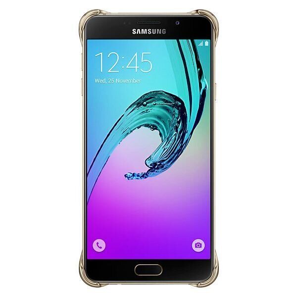 Пластиковая накладка Clear Cover для Samsung Galaxy A7 (2016) EF-QA710CFEGRU - Gold (312406F) Пластиковая накладка Clear Cover для Samsung Galaxy A7 (2016) EF-QA710CFEGRU - Gold: фото 4 из 4