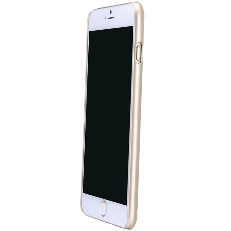 Пластиковый чехол NILLKIN Frosted Shield для iPhone 6/6s Plus - Gold: фото 4 из 14