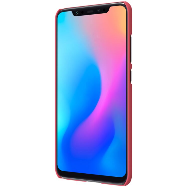 Пластиковый чехол NILLKIN Frosted Shield для Xiaomi Mi 8 - Red: фото 4 из 13