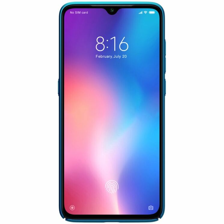 Пластиковий чохол NILLKIN Frosted Shield для Xiaomi Mi 9 - Green: фото 3 з 13