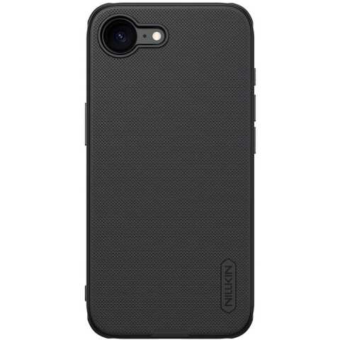 Пластиковый чехол NILLKIN Frosted Shield Pro для Apple iPhone 16e - Black: фото 1 из 10