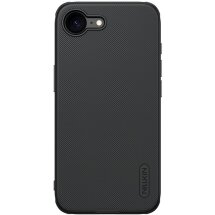Пластиковый чехол NILLKIN Frosted Shield Pro для Apple iPhone 16e - Black: фото 1 из 10