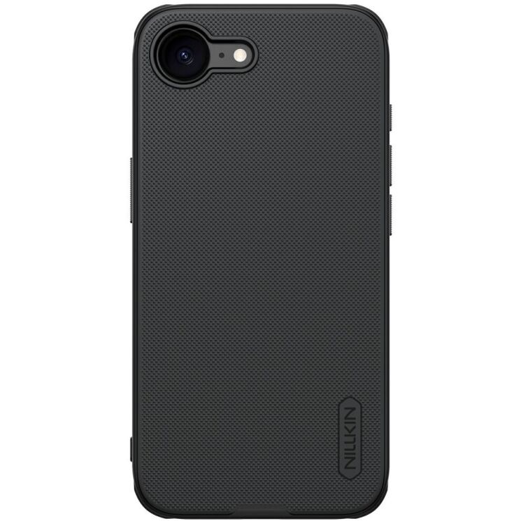 Пластиковый чехол NILLKIN Frosted Shield Pro для Apple iPhone 16e - Black: фото 1 из 10