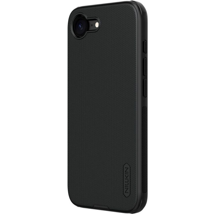 Пластиковый чехол NILLKIN Frosted Shield Pro для Apple iPhone 16e - Black: фото 2 из 10