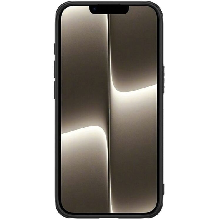 Пластиковый чехол NILLKIN Frosted Shield Pro для Apple iPhone 16e - Black: фото 4 из 10