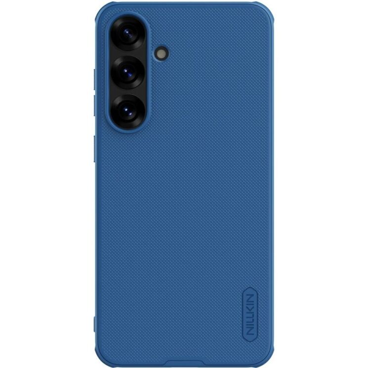 Пластиковый чехол NILLKIN Frosted Shield Pro для Samsung Galaxy S25 Plus (S936) - Blue: фото 1 из 18