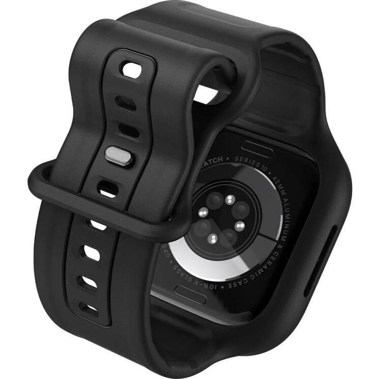 Ремешок Caseology Vault Pro by Spigen для Apple Watch 10 42 mm (ACS09390) - Matte Black: фото 7 из 17