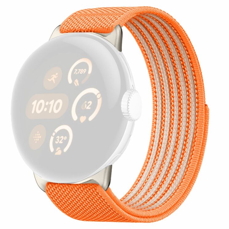 Ремешок Deexe Active Band для Google Pixel Watch 5 / 4 / 3 / 2 / 1 (41mm) - Orange: фото 1 из 4