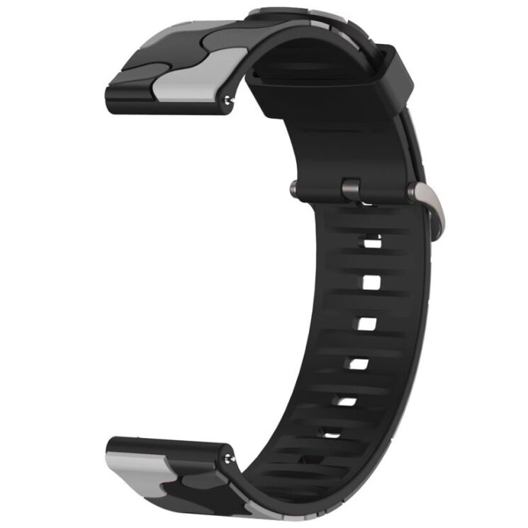 Ремінець Deexe Army Style для годинників з шириною кріплення 20 мм - Black: фото 3 з 3