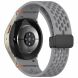 Ремінець Deexe Astra Strap для Samsung Galaxy Watch 4 / 4 Classic / 5 / 5 Pro / 6 / 6 Classic / 7 / FE - Dark Grey (358122DH). Фото 1 з 7