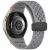 Ремешок Deexe Astra Strap для Samsung Galaxy Watch 4 / 4 Classic / 5 / 5 Pro / 6 / 6 Classic / 7 / FE - Dark Grey: фото 1 из 7