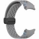 Ремінець Deexe Astra Strap для Samsung Galaxy Watch 4 / 4 Classic / 5 / 5 Pro / 6 / 6 Classic / 7 / FE - Dark Grey (358122DH). Фото 3 з 7