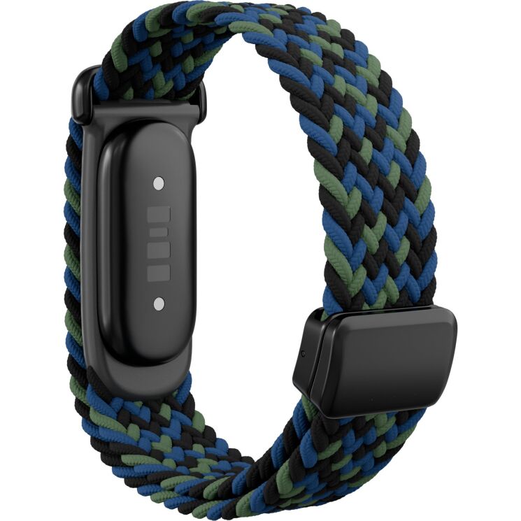 Ремешок Deexe Braided Loop для Google Fitbit Air - Blue Camouflage: фото 3 из 3