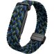 Ремешок Deexe Braided Loop для Google Fitbit Air - Blue Camouflage (258018LC). Фото 2 из 3