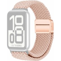 Ремінець Deexe Braided Loop для Honor Band 11 / 11 Pro - Pink: фото 1 з 6