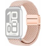 Ремешок Deexe Braided Loop для Honor Band 11 / 11 Pro - Pink: фото 1 из 6