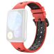 Ремешок Deexe Dot Color для Huawei Watch Fit 2 - Red / Black (301502BR). Фото 1 из 6