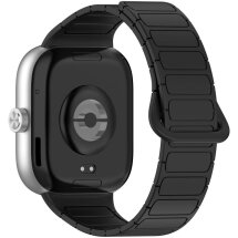 Ремешок Deexe Flexible Fit для Xiaomi Redmi Watch 4 / Mi Smart Band 8 Pro / Band 9 Pro - Black: фото 1 из 6