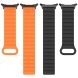 Ремінець Deexe Magnetic Band для Samsung Galaxy Watch Ultra (47mm) - Black / Orange (358021BO). Фото 5 з 7