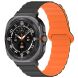 Ремінець Deexe Magnetic Band для Samsung Galaxy Watch Ultra (47mm) - Black / Orange (358021BO). Фото 2 з 7
