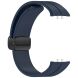 Ремешок Deexe Magnetic Braselet для Samsung Galaxy Fit 3 - Midnight Blue (349009MB). Фото 4 из 9