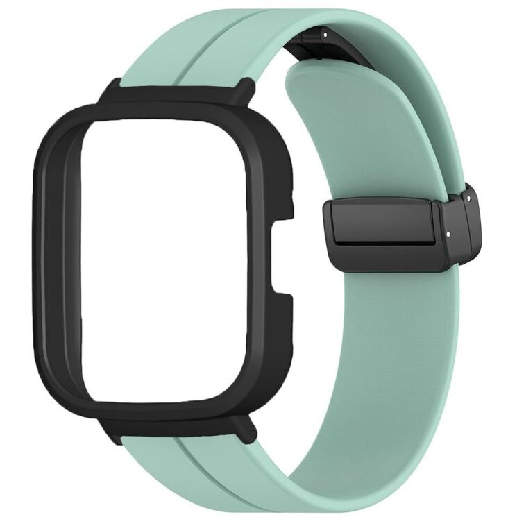Ремешок Deexe Magnetic Braselet для Xiaomi Redmi Watch 3 - Mint Green: фото 1 из 3