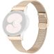 Ремешок Deexe Milanese Bracelet для Samsung Galaxy Watch 4 / 4 Classic / 5 / 5 Pro / 6 / 6 Classic / 7 / FE - Retro Gold (358126RF). Фото 1 из 7