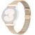 Ремінець Deexe Milanese Bracelet для Samsung Galaxy Watch 4 / 4 Classic / 5 / 5 Pro / 6 / 6 Classic / 7 / FE - Retro Gold: фото 1 з 7