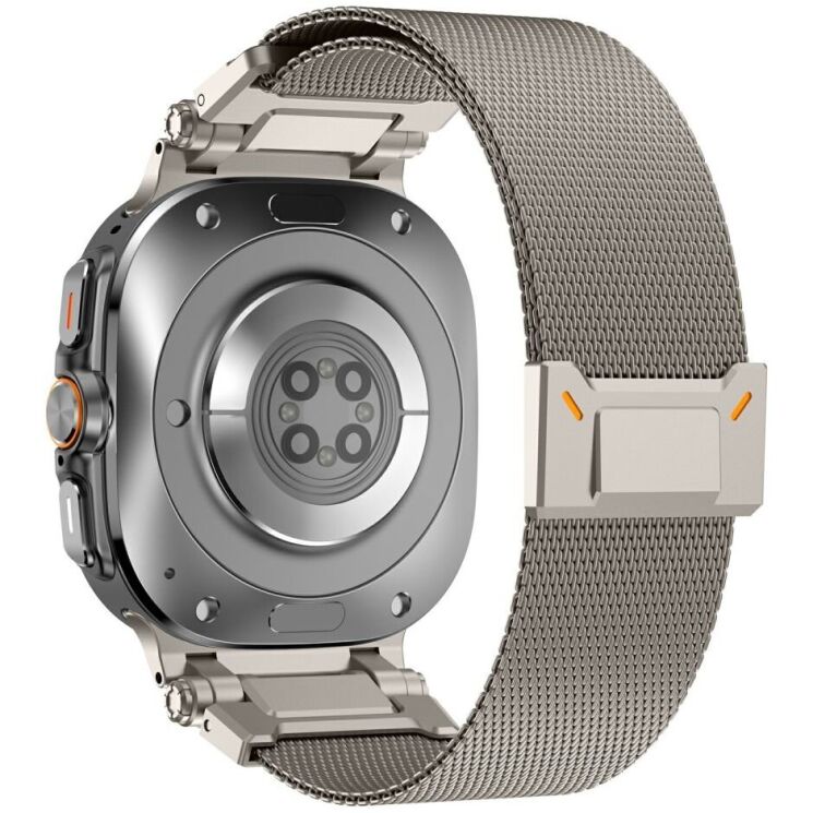Ремешок Deexe Milanese Design для Samsung Galaxy Watch Ultra (47mm) - Titanium: фото 1 из 5