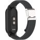 Ремешок Deexe Nylon Bracelet для Xiaomi Mi Smart Band 8 / 9 - Charcoal Black (326026H). Фото 1 из 6