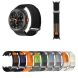 Ремінець Deexe Nylon Magic Tape для Samsung Galaxy Watch 8 (40/44mm) / 8 Classic - Blue / Grey (384150LH). Фото 4 з 4