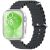 Ремешок Deexe Ocean Silicone для Huawei Watch Fit 3 - Black: фото 1 из 3