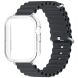 Ремешок Deexe Ocean Silicone для Huawei Watch Fit 3 - Black (357116B). Фото 2 из 3
