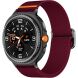 Ремінець Deexe Orbit Flex для Samsung Galaxy Watch 8 (40/44mm) / 8 Classic - Wine Red (384109WR). Фото 2 з 5