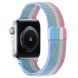 Ремінець Deexe Rainbow Loop для Apple Watch 46 / 45 / 44 / SE 44 / 42 (Series 1-3) / Ultra / Ultra 2 / Ultra 3 - Pink / White / Green / Blue (251352A). Фото 1 з 4