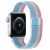 Ремінець Deexe Rainbow Loop для Apple Watch 46 / 45 / 44 / SE 44 / 42 (Series 1-3) / Ultra / Ultra 2 - Pink / White / Green / Blue: фото 1 з 4