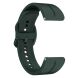 Ремешок Deexe Soft Line для часов с шириной крепления 22мм - Blackish Green (895532DG). Фото 5 из 6